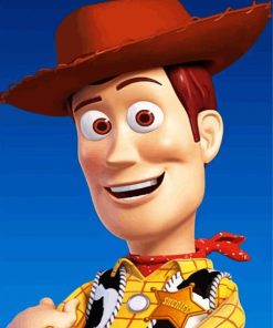 Aesthetic Sheriff Woody Toy Story paint by numbers