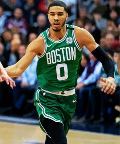 Aesthetic Celtics Player paint by number