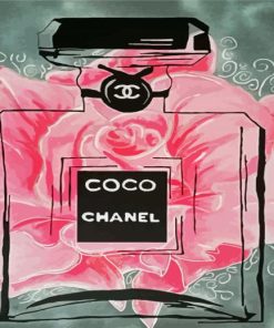 Aesthetic Chanel paint by numbers