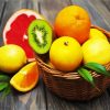 Aesthetic Citrus Fruits paint by number