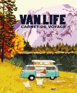 Aesthetic Vanlife paint by numbers