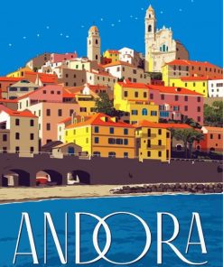 Andora Illustration paint by number