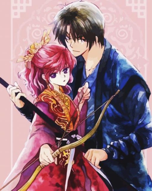 Anime Yona Of The Dawn paint by number