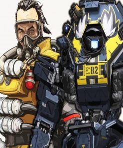 Apex Legends Titanfall paint by number