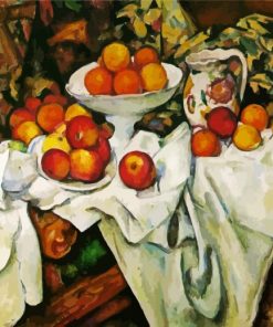 Apples And Oranges Cezanne paint by number