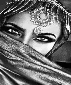 Arabic Woman paint by numbers