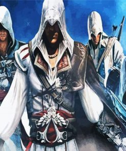 Assasins Creed Characters paint by numbers