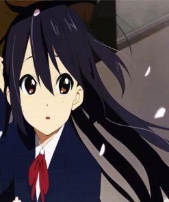 Azusa Nakano K-On Manga Anime paint by number