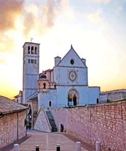 Basilica Of San Francesco Dassisi paint by numbers