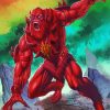 The Beast Man Super Villain paint by numbers