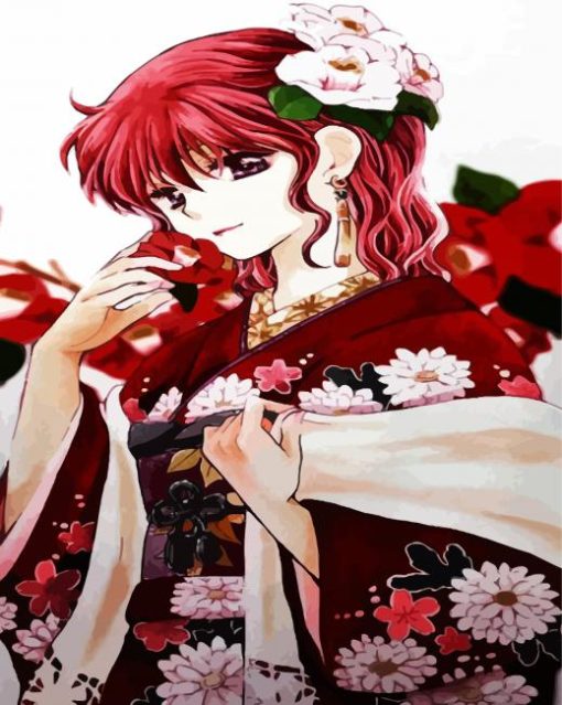 Beautiful Yona paint by numbers