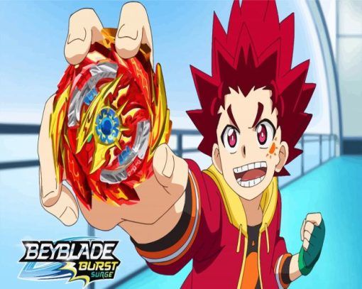 Beyblade Burst paint by numbers