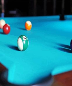 Billiard Game paint By number