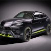 Black Lamborghini Urus paint by number