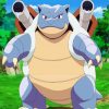 Blastoise Pokemon Unite paint by number