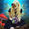 Blond Fairy paint by numbers