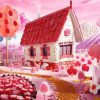 Candy House paint by number