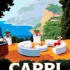 Capri Italy paint by number