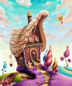 Chocolate House paint by number