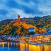 Cochem Germany paint by numbers