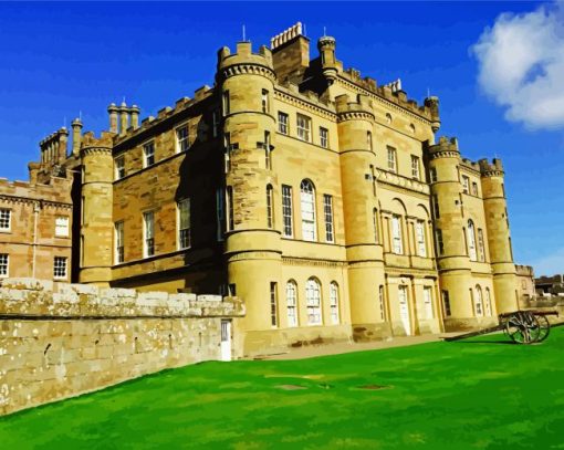 Culzean Chateau paint by number