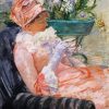 Cup Of Tea Mary Cassatt paint by number