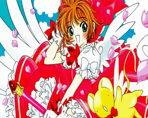 Cute Cardcaptor Sakura paint by number