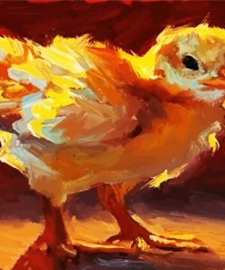 Cute Chick paint by number