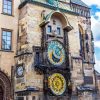 Czech Prague Astronomical Clock paint by numbers