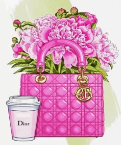 Dior Bag paint by number