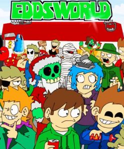 Eddsworld Characaters paint by numbers