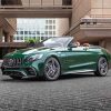 Green Mercedes AMG S63 paint by numbers