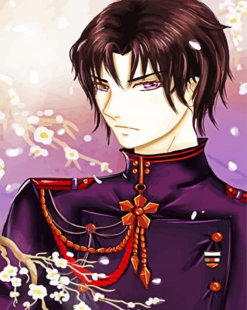 Guren Ichinose paint by number