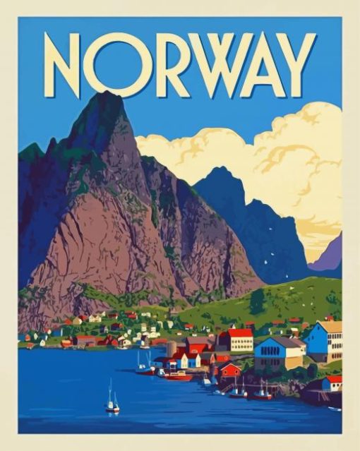 Norway paint by number