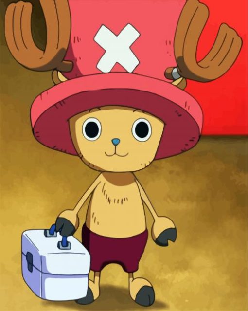 One Piece Chopper paint by number