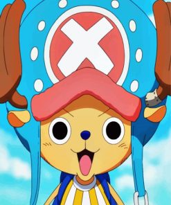 One Piece Chopper paint by number