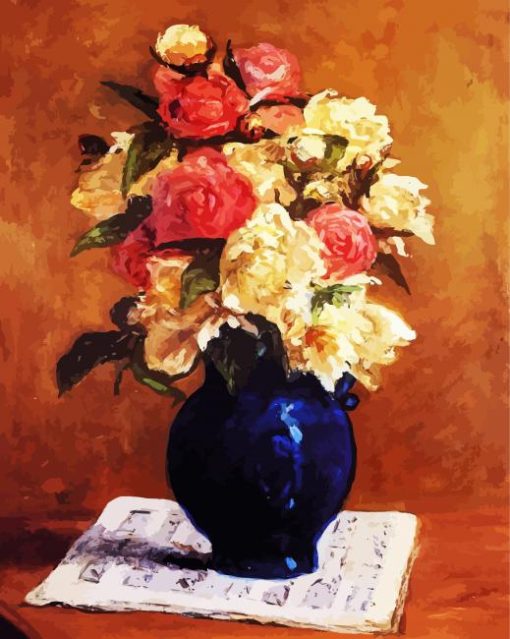 Paul Gauguin Vase Flowers paint by number