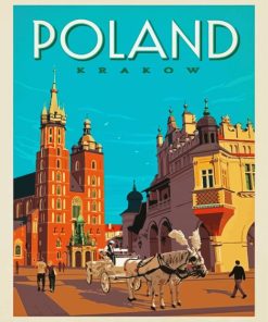 Poland paint by number