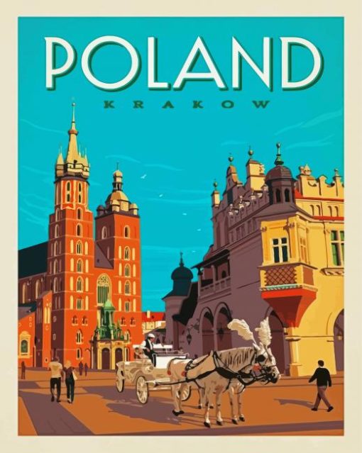 Poland paint by number