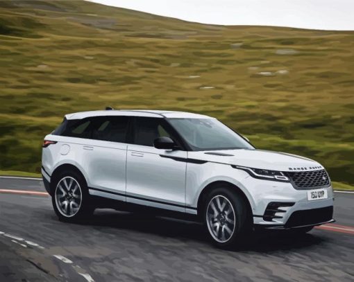 Range Rover Velar paint by numbers