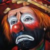 Sad Clown paint by number