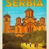 Serbia paint by number