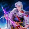 Sesshomaru Inuyasha Anime paint by numbers