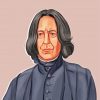 Serverus Snape paint by numbers