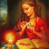 Tarot Reader paint by numbers