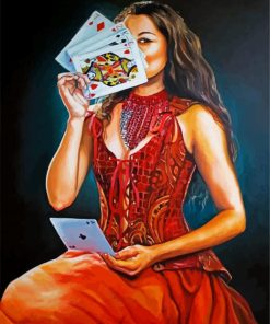 Tarot Woman paint by numbers