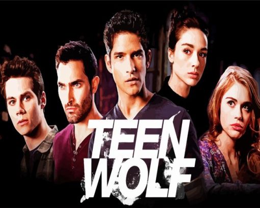 Teen Wolf paint by number