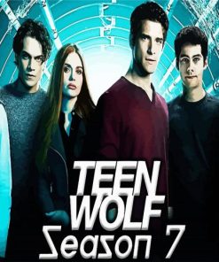 Teenwolf paint by numbers