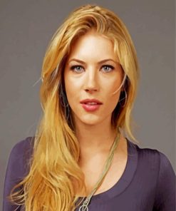 The Actress Katheryn Winnick paint by numbers