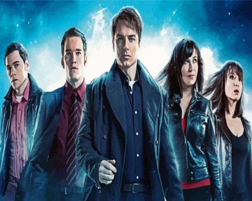 Torchwood Movie paint by number